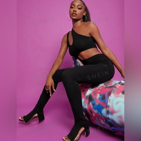 Shein sexy brown jumpsuit size m - Picture 3 of 5